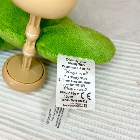 Disney Store Toy Story REX Dinosaur Pull Toy Plush with String and Wheels 9" - Picture 10 of 14